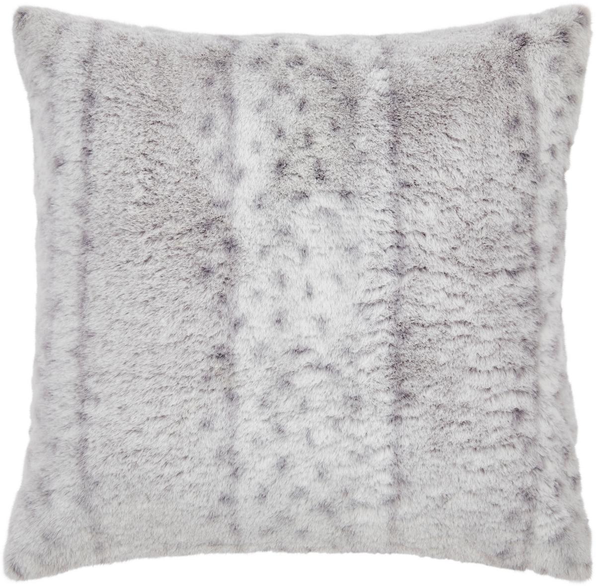Műszőrme Díszpárna Karin - ezüstszínű, Romantik / Landhaus, textil (45/45cm) - James Wood