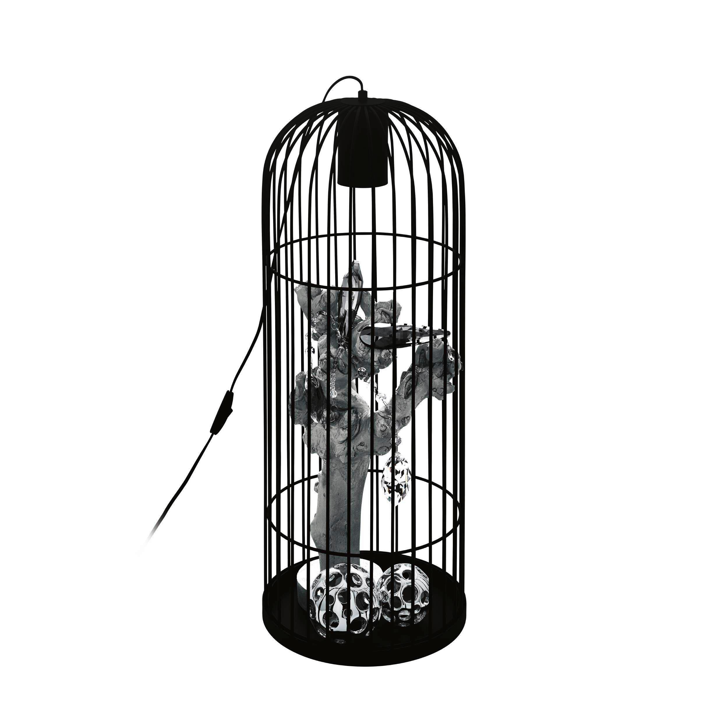 Tischleuchte 43389* Latchely - Schwarz, Design, Metall (27,5/72cm) - Eglo