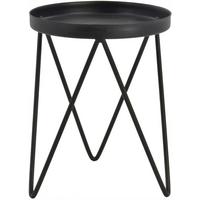 Svietnik Leni - čierna, kov (12,5/15cm) - Mömax