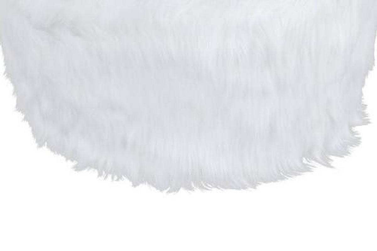 Kinderstuhl Gepolstert mit Kunstfell-Bezug - Weiß, Basics, Holz/Kunststoff (47/45/47cm) - Kayoom