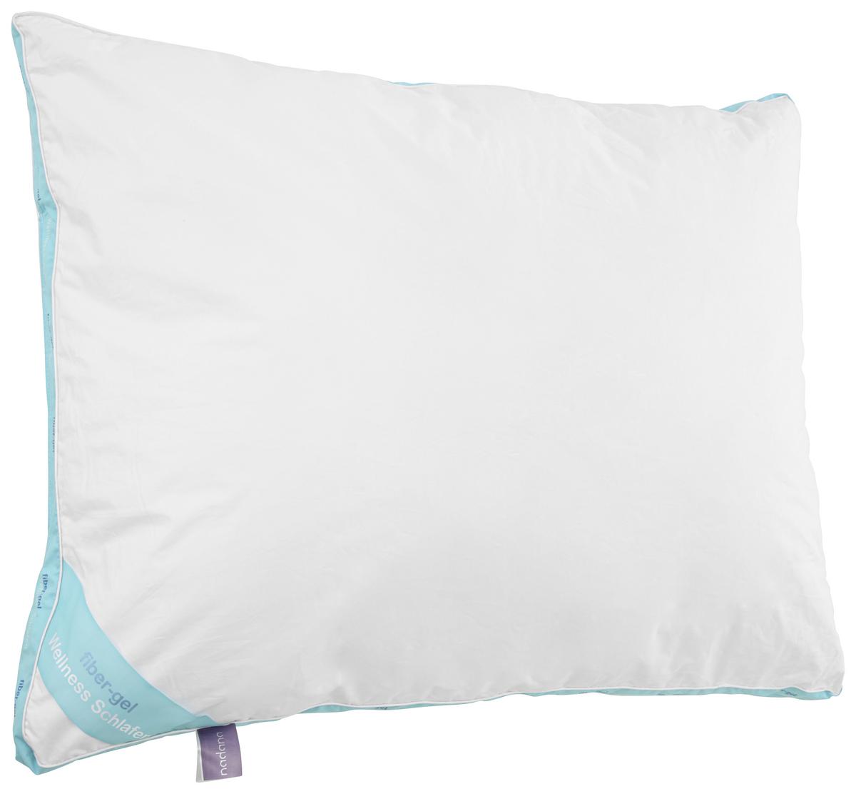 Tříkomorový polštář Wellness, 70/90 cm - bílá, textil (70/90cm) - Nadana