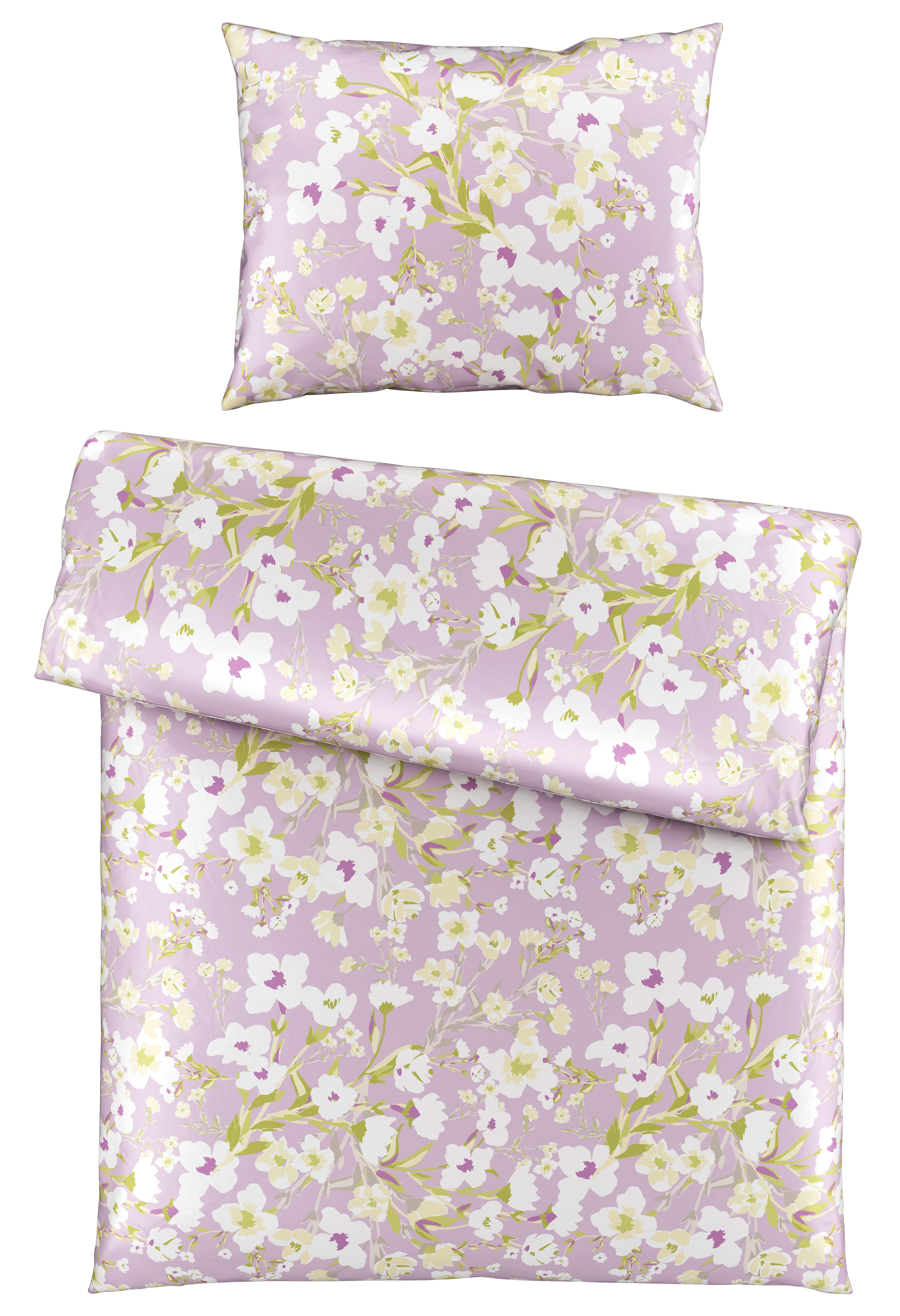 Povlečení Ute, 140/200cm, růžová - růžová, Romantický / Rustikální, textil (140/200cm) - Modern Living