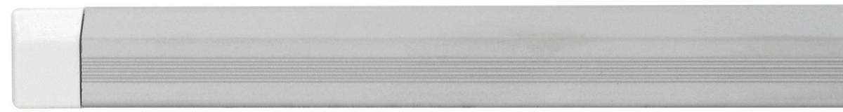 Aufbauleuchte Weiß 15 W Led - Weiß, Basics, Kunststoff/Metall (90/5/1,3cm)