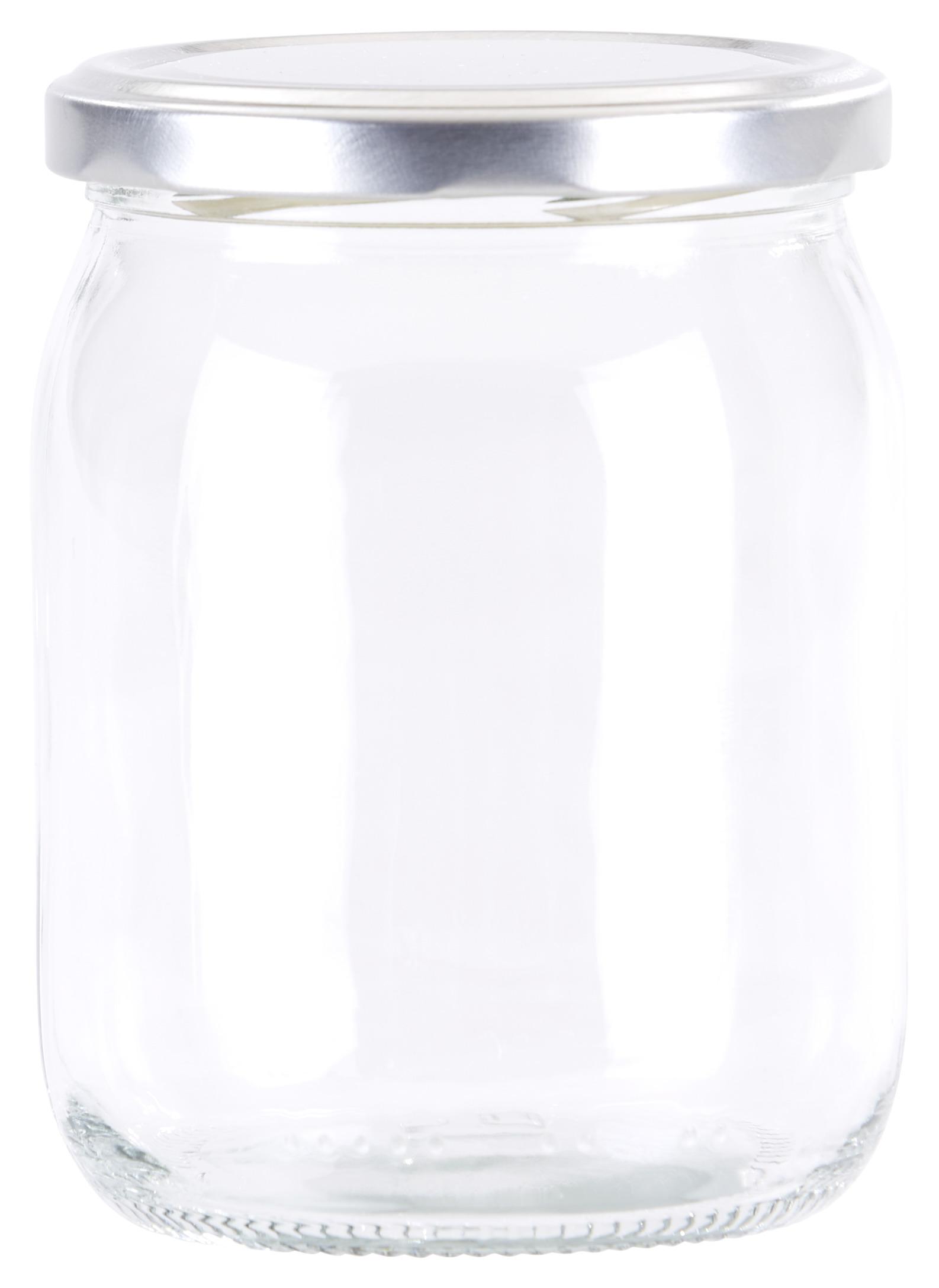 Einmachgläser 4er-set Zora Je 540 Ml, Auslaufsicher - Klar, Basics, Glas (0,540l)