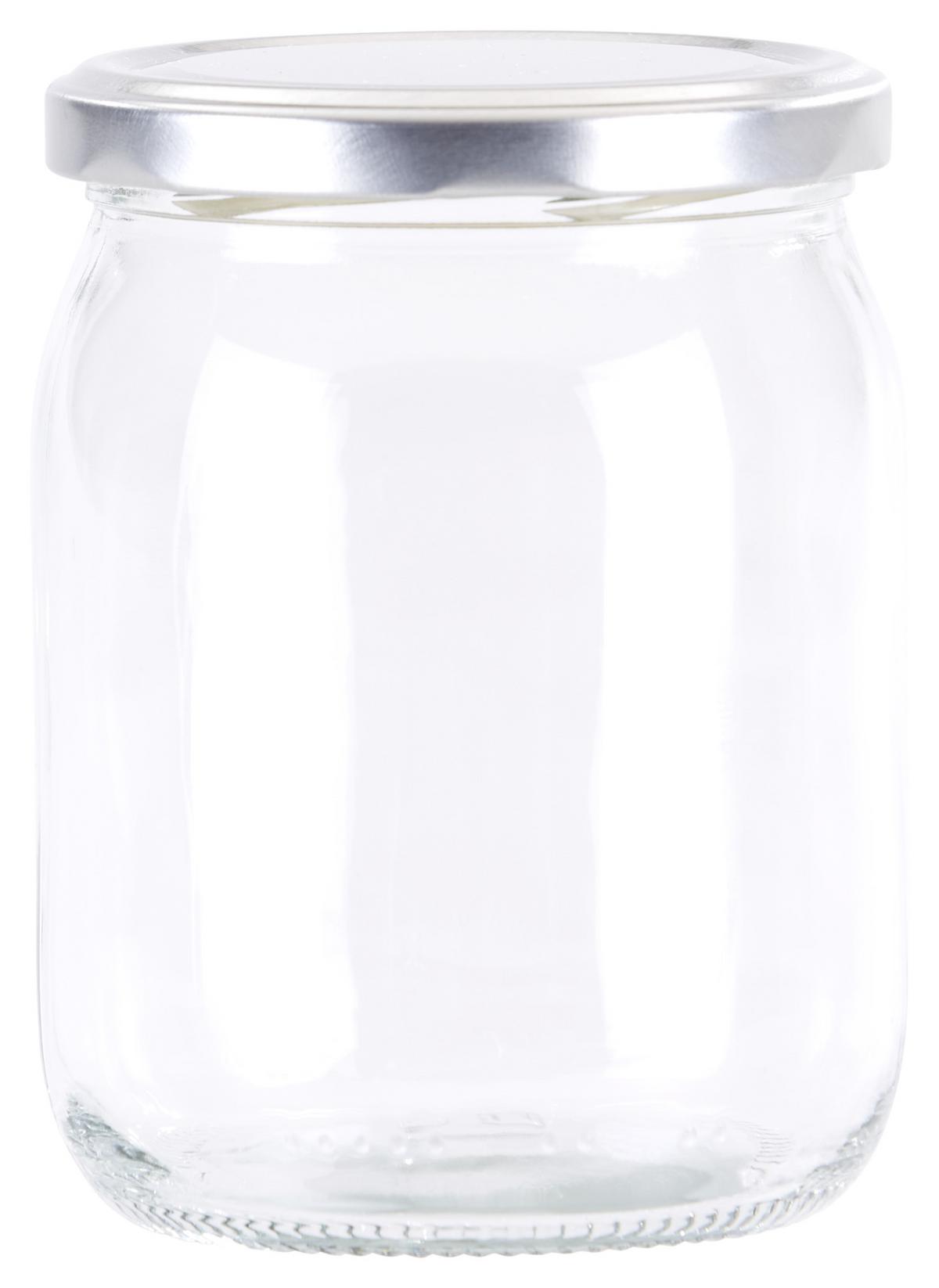 Einmachgläser 4er-set Zora Je 540 Ml, Auslaufsicher - Klar, Basics, Glas (0,540l)