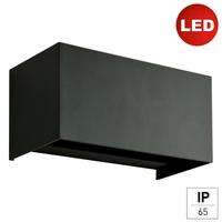 Außenwandleuchte 2528000281696 Quad - Anthrazit, Design, Metall (21.5/10.8/11cm)