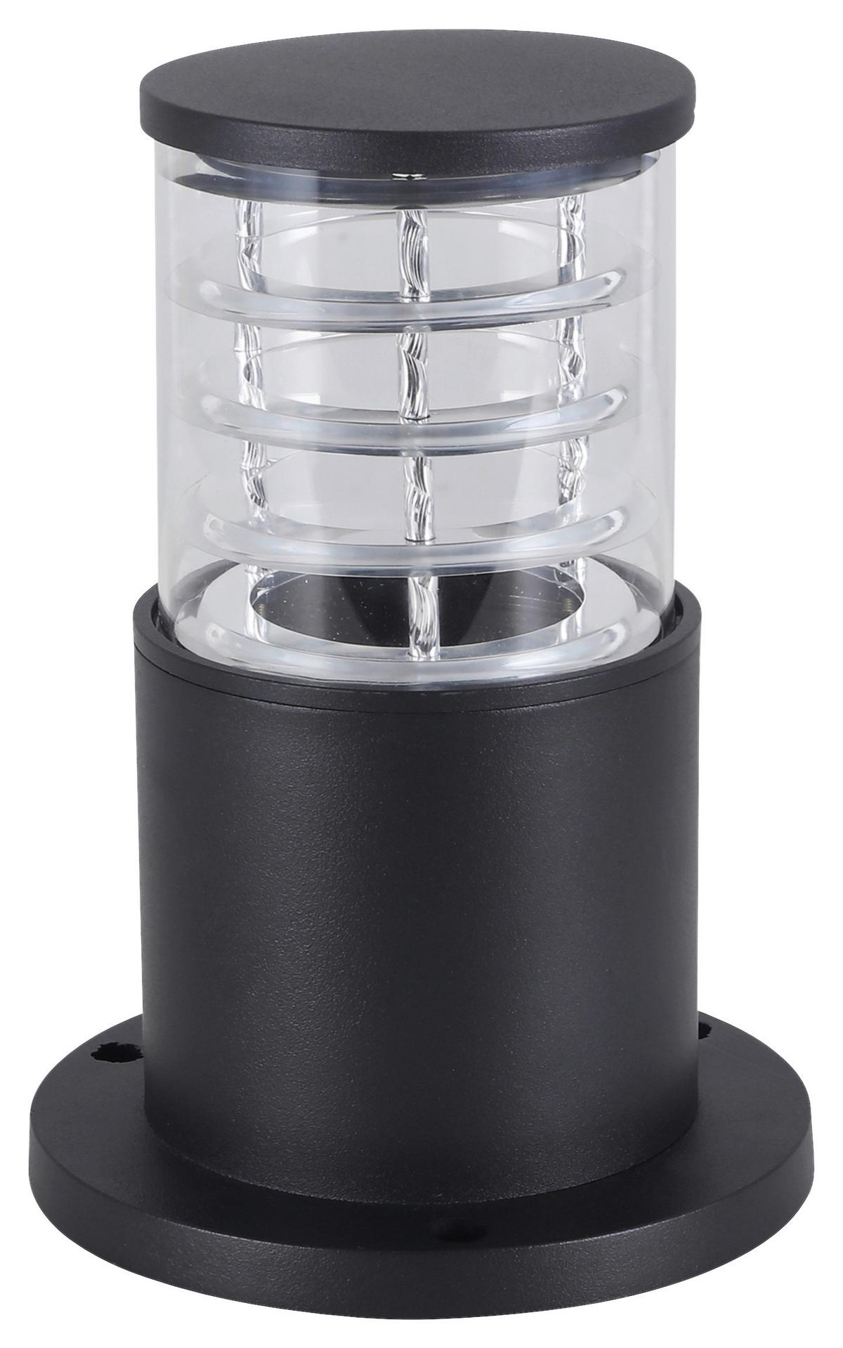 Außenleuchte Bronx 1-Flammig Ip54 - Schwarz, Basics, Kunststoff/Metall (10,8/25/10,8cm) - MAYTONI