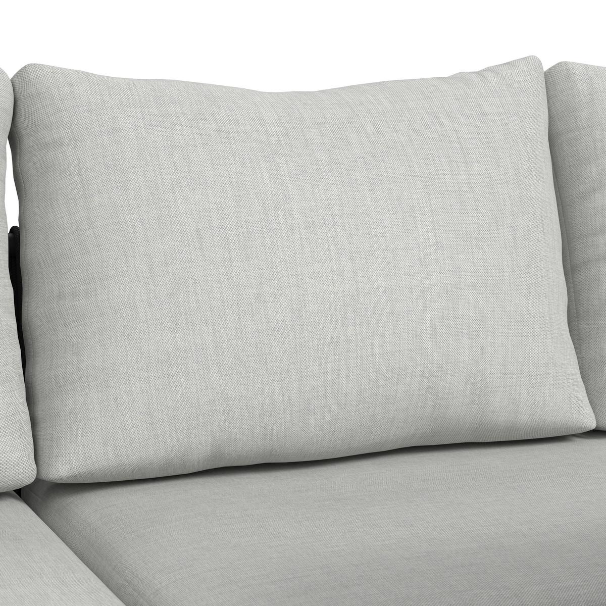 JEDÁLENSKÁ TERASOVÁ SÚPRAVA CAMEA - svetlosivá/tmavosivá, Modern, kov/textil - Bessagi Garden