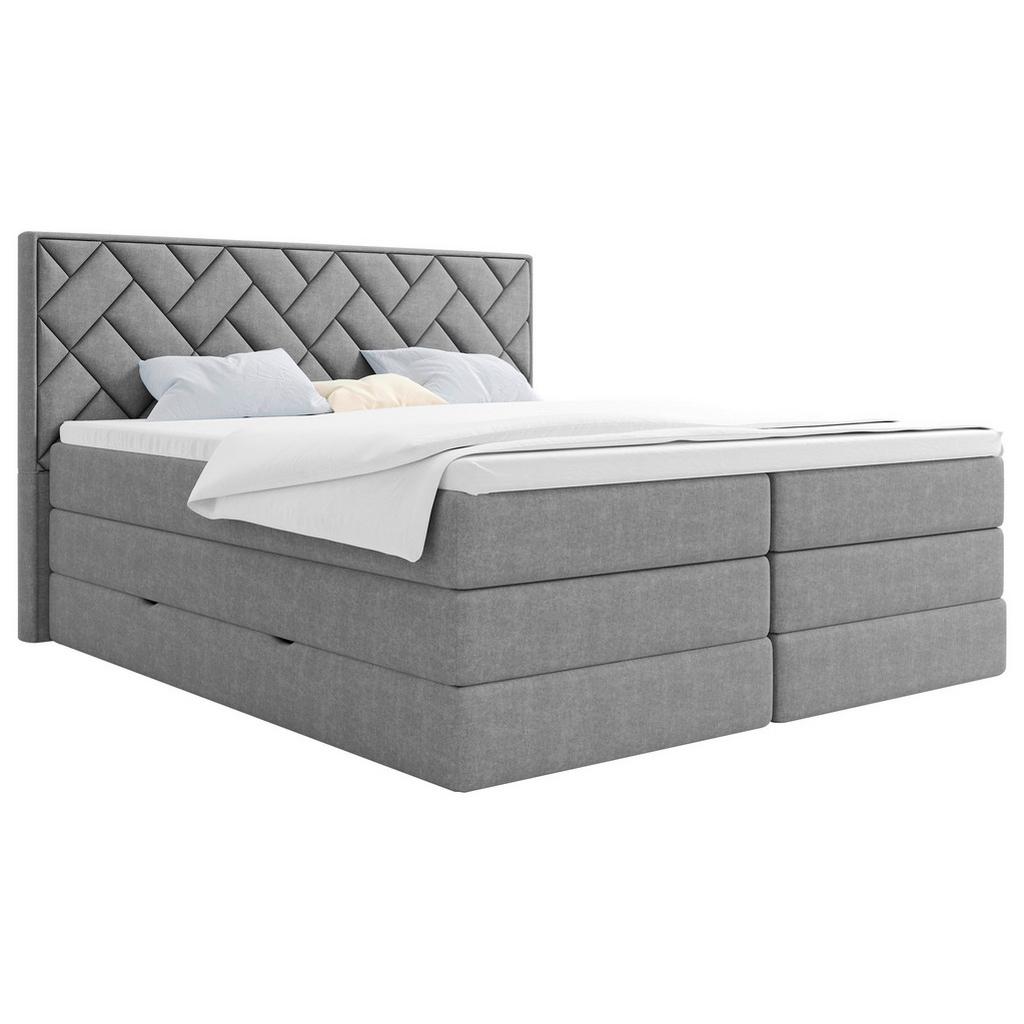 Boxspringbett mit Topper & Bettkasten 140x200 Loreno