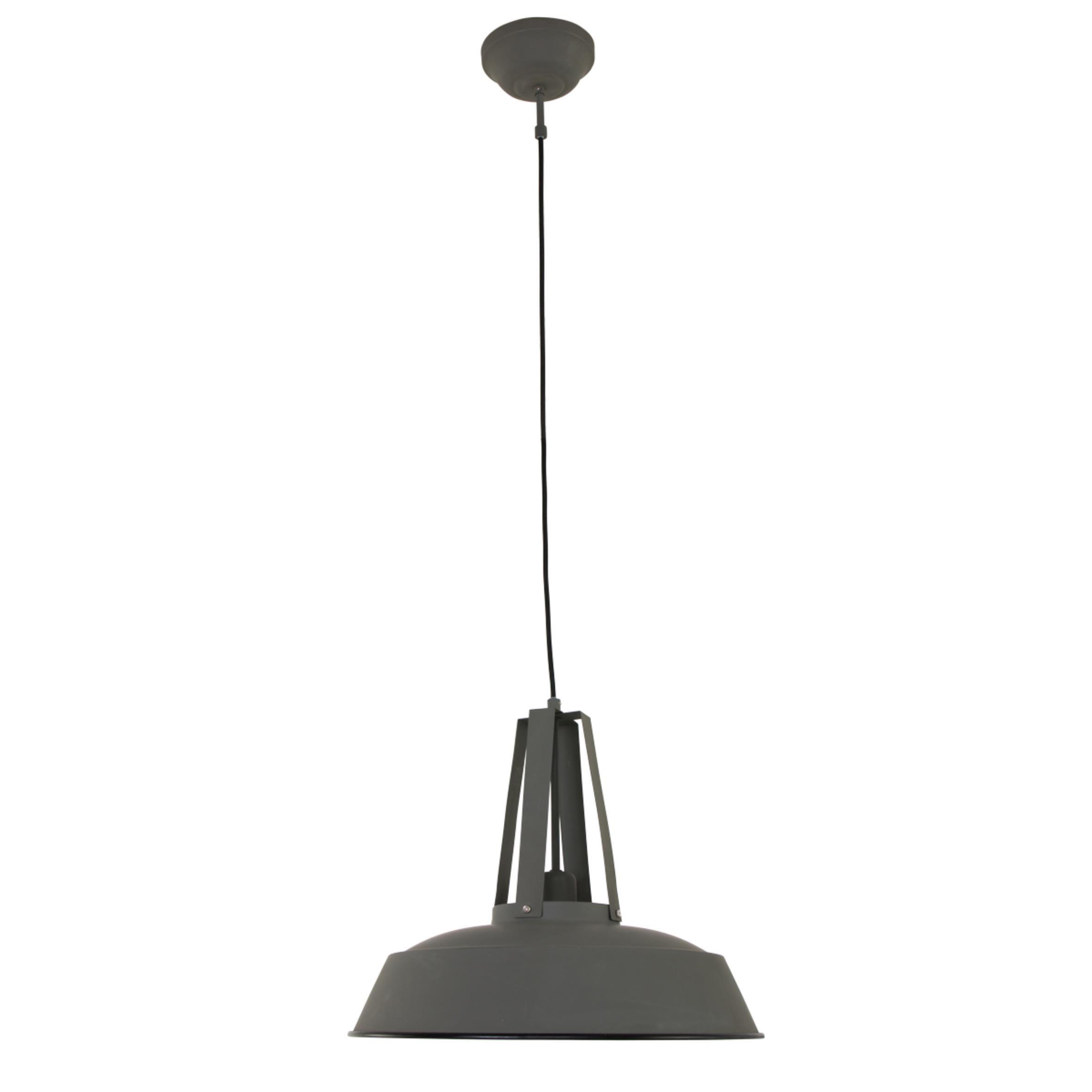 Pendelleuchte Eden - Grau, Trend, Metall (42/45-200/42cm)