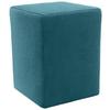 Hocker Looks Xx - Silberfarben/Petrol, Design, Textil (38/47/38cm) - LOOKS by W.Joop