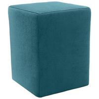 Hocker Looks Xx - Silberfarben/Petrol, Design, Textil (38/47/38cm) - LOOKS by W.Joop