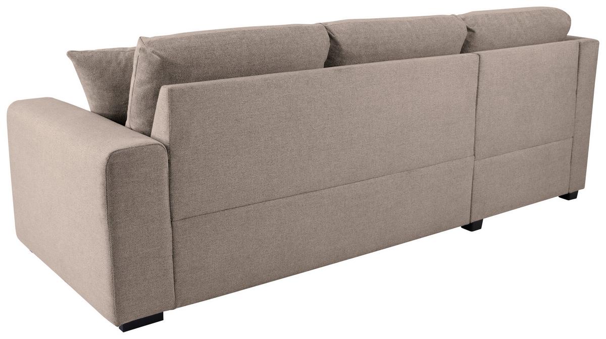 Ecksofa Lukas Hellbraun S: 158x239 Cm - Hellbraun, Trend, Textil (158/239cm)