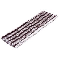 Wischbezug Parkett Wischbreite: 42 Cm Mikrofleece - Braun/Weiß, KONVENTIONELL, Textil (14/42cm) - Ondega