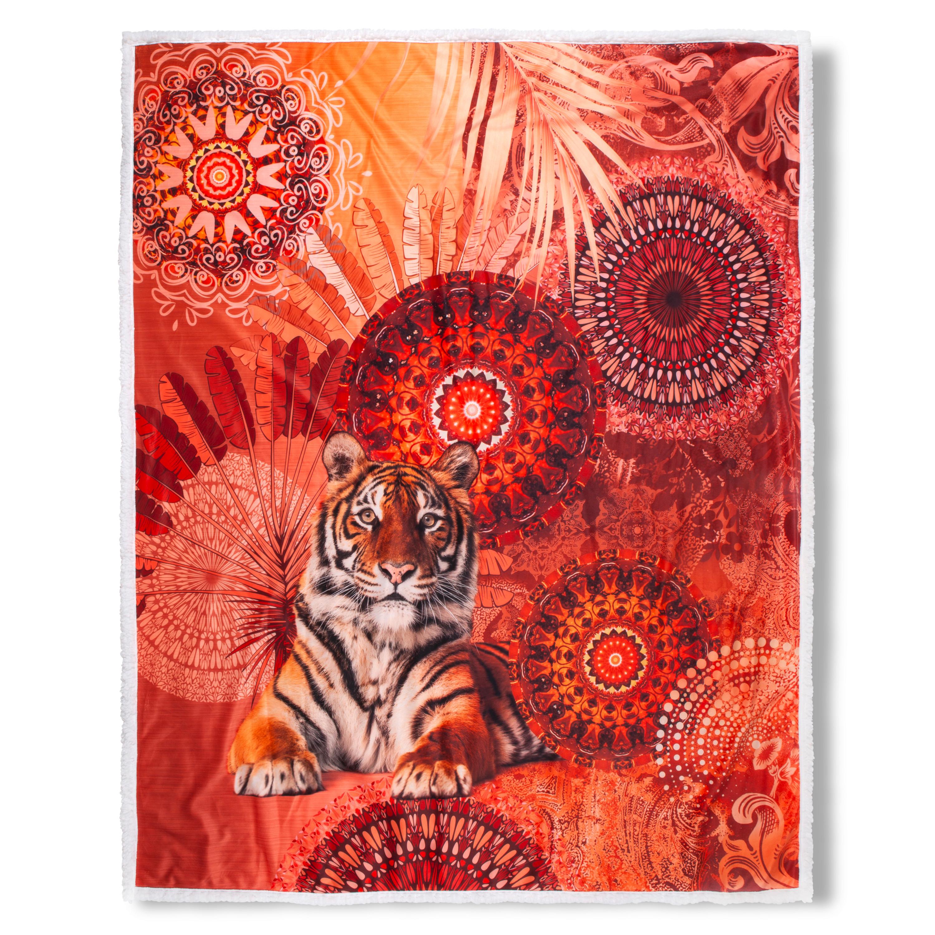 Plaid Anakin Rot Terracotta 130x160 Cm - Rot/Terracotta, Trend, Textil (130/160cm)