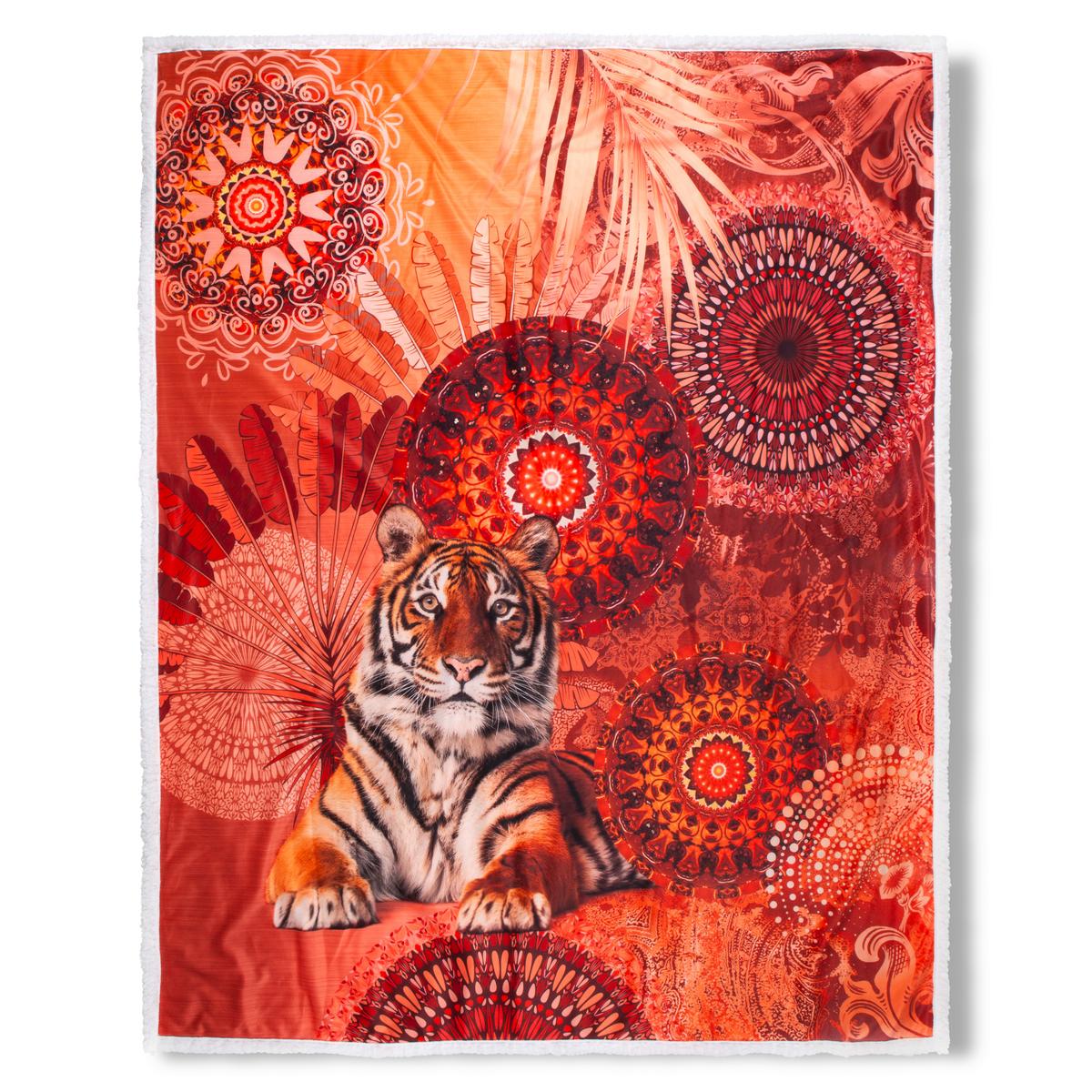 Plaid Anakin Rot Terracotta 130x160 Cm - Rot/Terracotta, Trend, Textil (130/160cm)