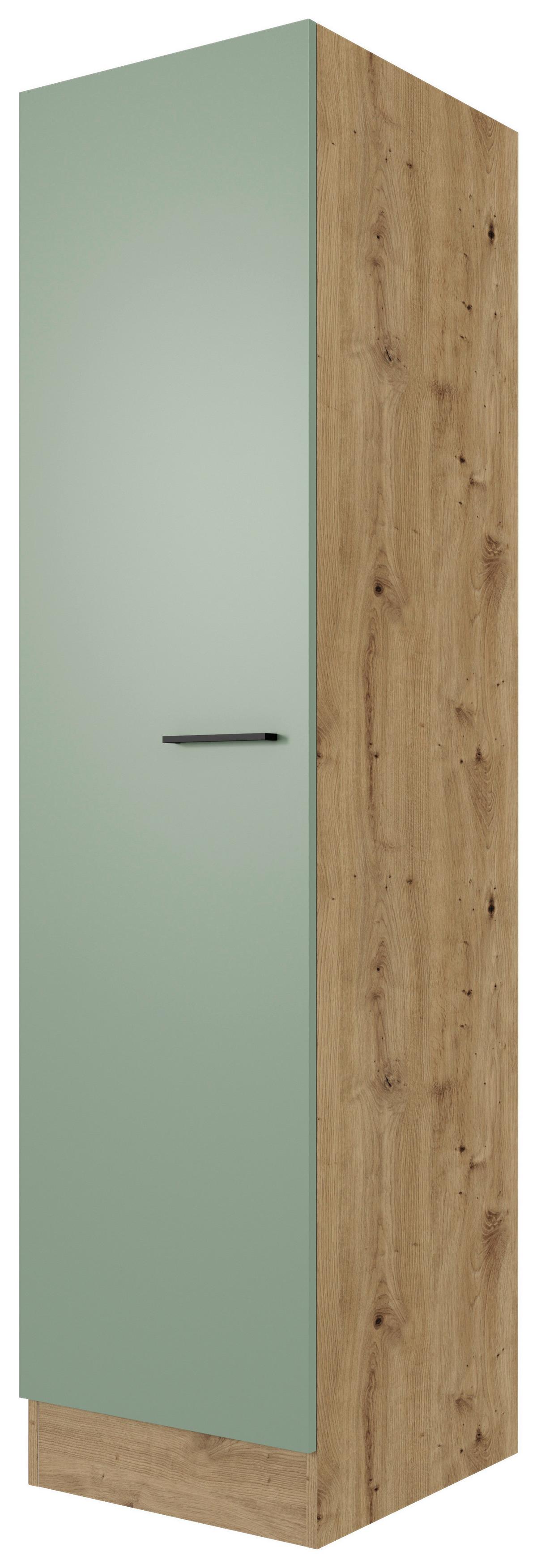 SKŘÍŇKA NA NÁDOBÍ CARA GE 50 - černá/zelená, Konvenční, kov/kompozitní dřevo (50/200/57cm) - FlexWell