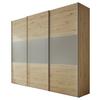 Schwebetürenschrank B: 249 Cm Includo, Artisan Eiche/grau - Eiche Artisan/Grau, Design (249/222/68cm) - MID.YOU