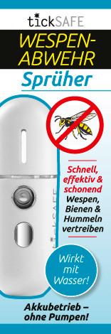 Wespenfalle Ticksafe Wespenabwehr - Weiß, Basics, Kunststoff (3,75/3,2/11cm)