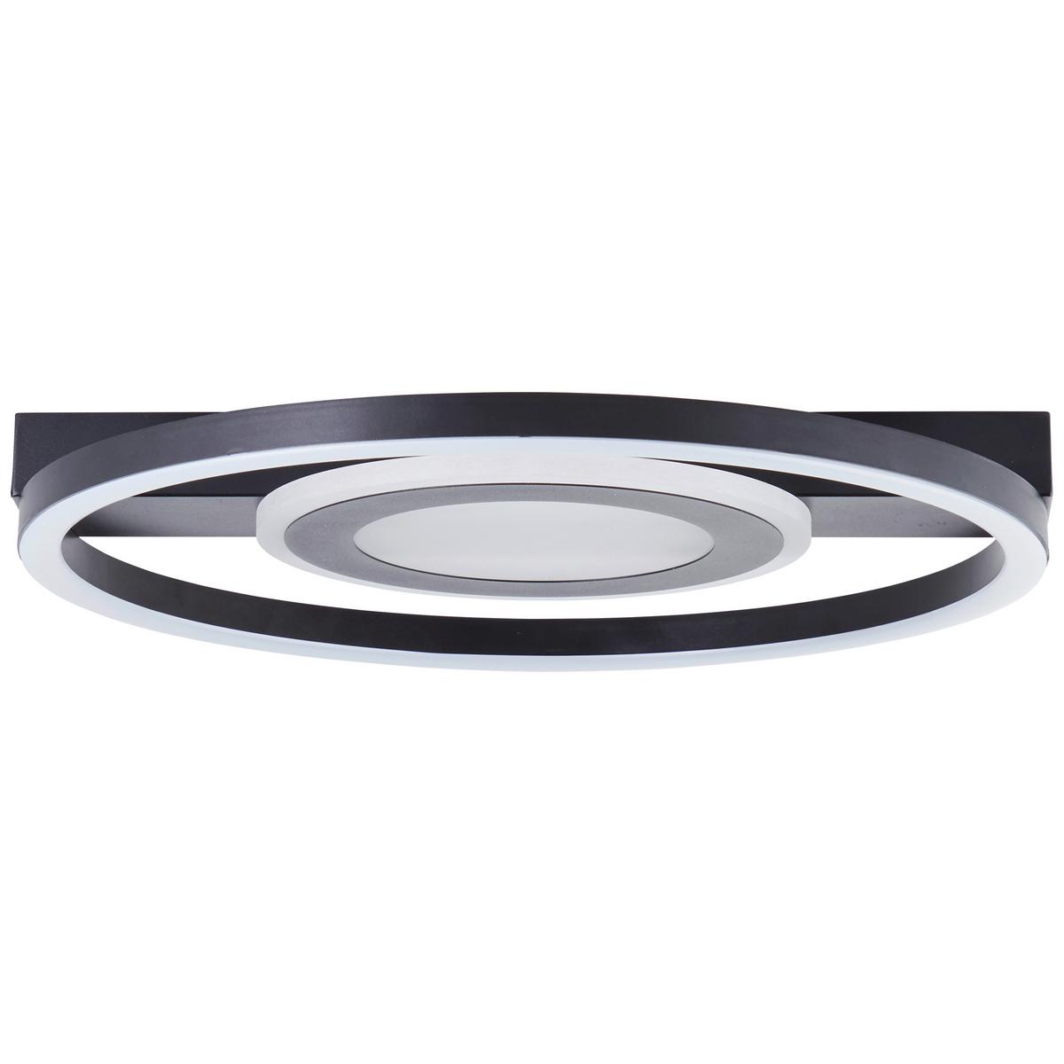 Led-deckenleuchte G99927a06 Maureen - Schwarz, Basics, Kunststoff/Metall (5/37/37cm) - Brilliant
