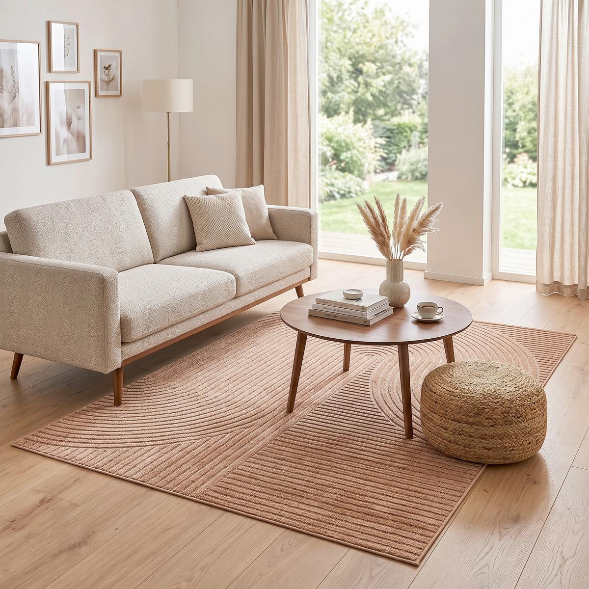 TKANÝ KOBEREC ELIO 2 - terracotta, Konvenční, textil (120/170cm) - Mömax