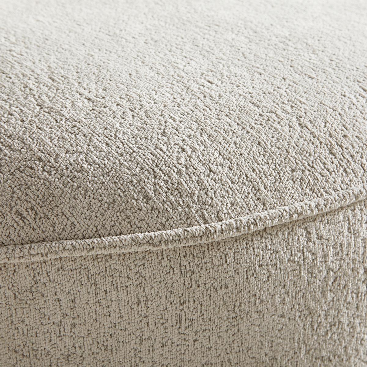 Sedací souprava NILAS, krémová barva - bílá/černá, Moderní, kov/dřevo (335/65/154cm) - Bessagi Home