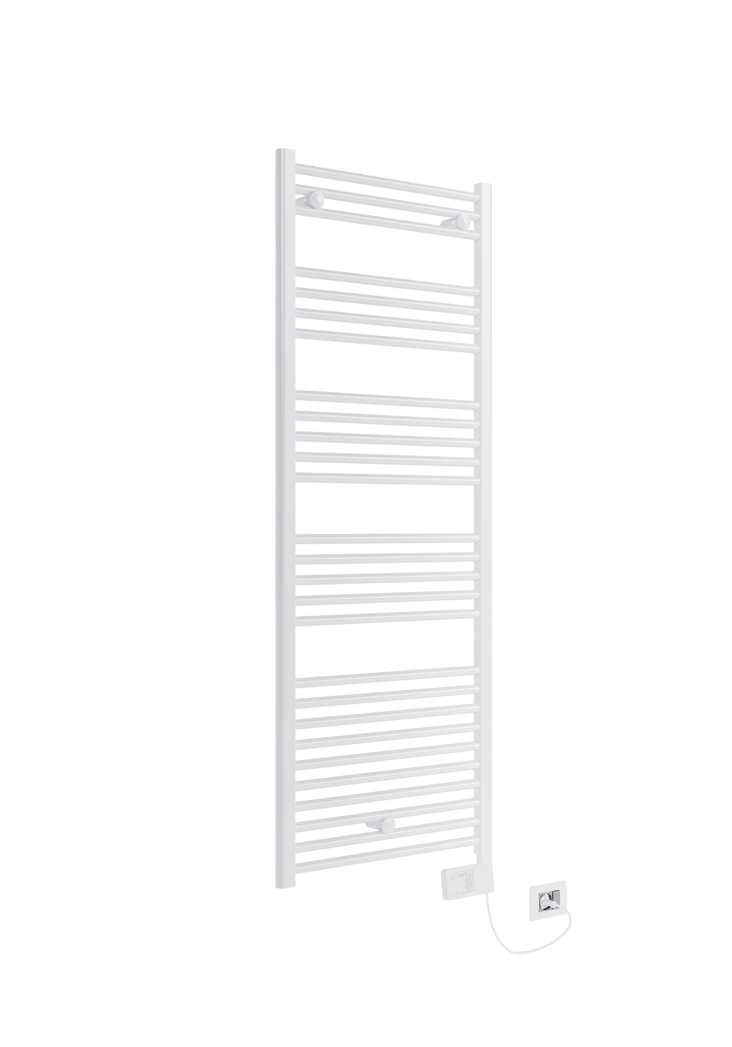 Handtuchheizkörper Bozen BxL 60x160 cm Gerade 900 W - Weiß, Basics, Metall (60/160cm) - Sanotechnik
