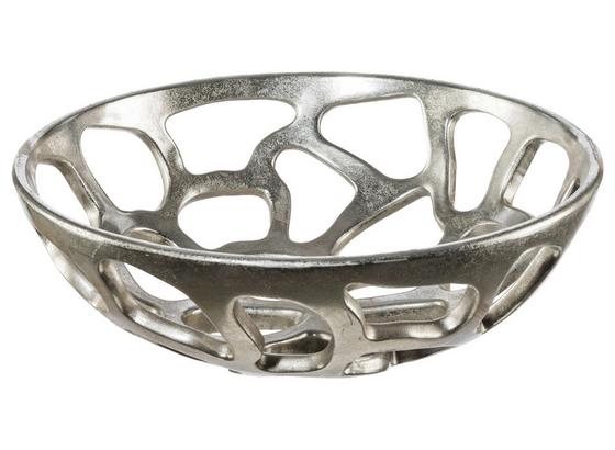 Dekoschale Ø 40 cm - Silberfarben, MODERN, Kunststoff (40/13,5cm) Dekoschale Ø 40 cm - Silberfarben, MODERN, Kunststoff (40/13,5cm)