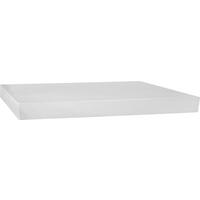 NÁSTENNÁ POLICA SIMPLE 80 - biela, Modern, kompozitné drevo (80/3,8/23,5cm)