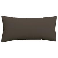 Kopfpolsterbezug Woven Satin - Dunkelbraun, Basics, Textil (40/80cm) - Schlafgut