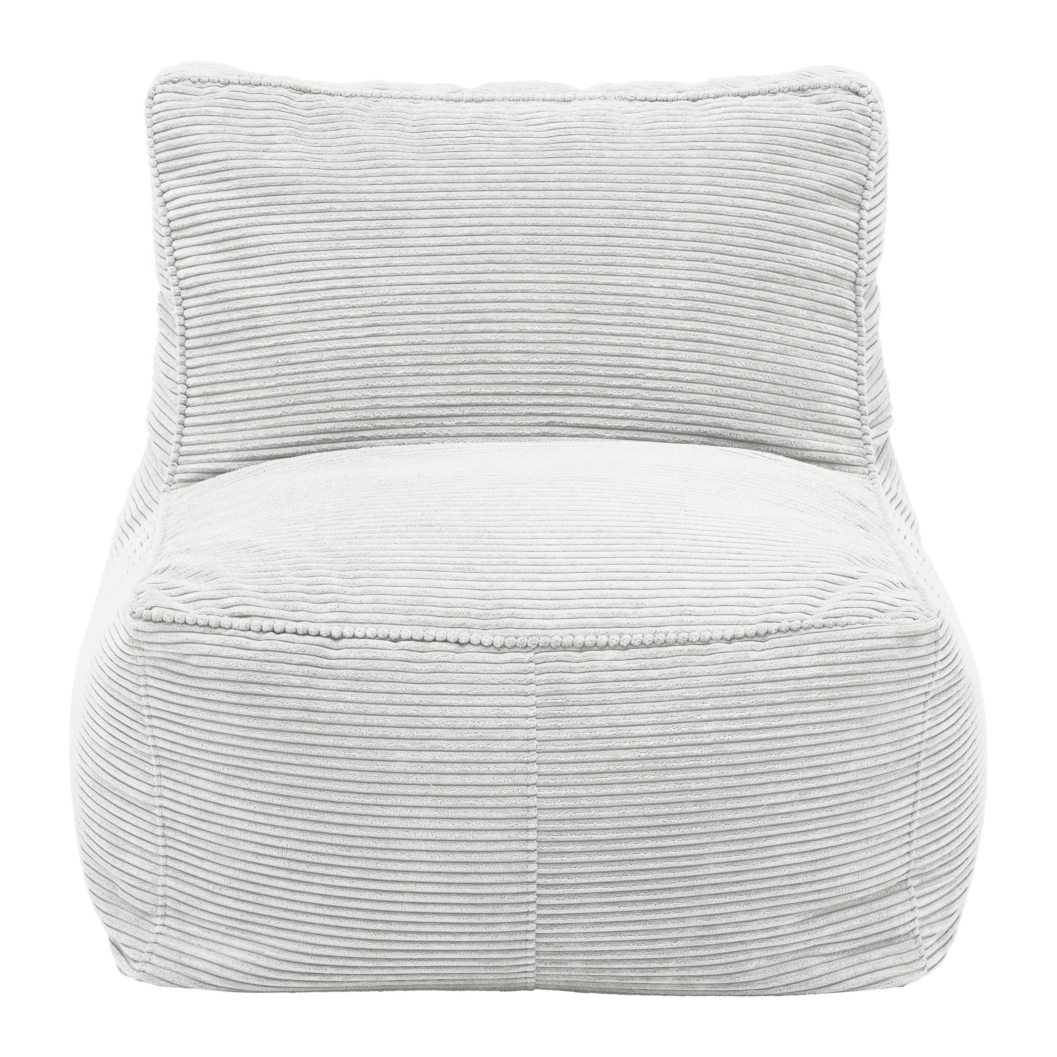 Sedací vak CAROLINE, béžový menčester, max. 90 kg - béžová, Modern, textil (75/84/88cm) - Mömax