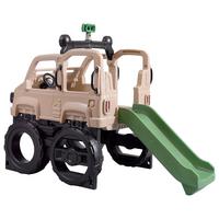 Klettergerüst 4136kr - Anthrazit/Beige, KONVENTIONELL, Kunststoff (215,9/155/107cm) - Ambia Garden