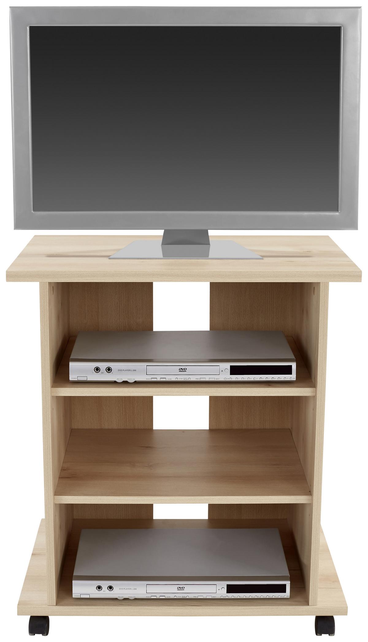 PHONOTISCH JÜRGEN 2 - Buchefarben, MODERN, Holzwerkstoff (65/76/40cm)
