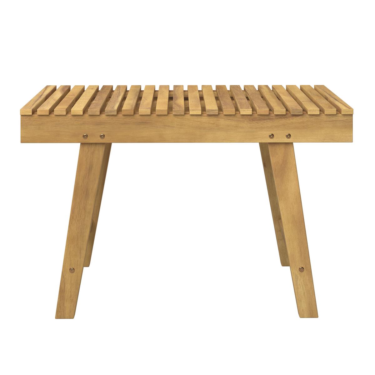 Gartenset Algier - Akaziefarben, MODERN, Holz (140/73/80cm) - Beldano
