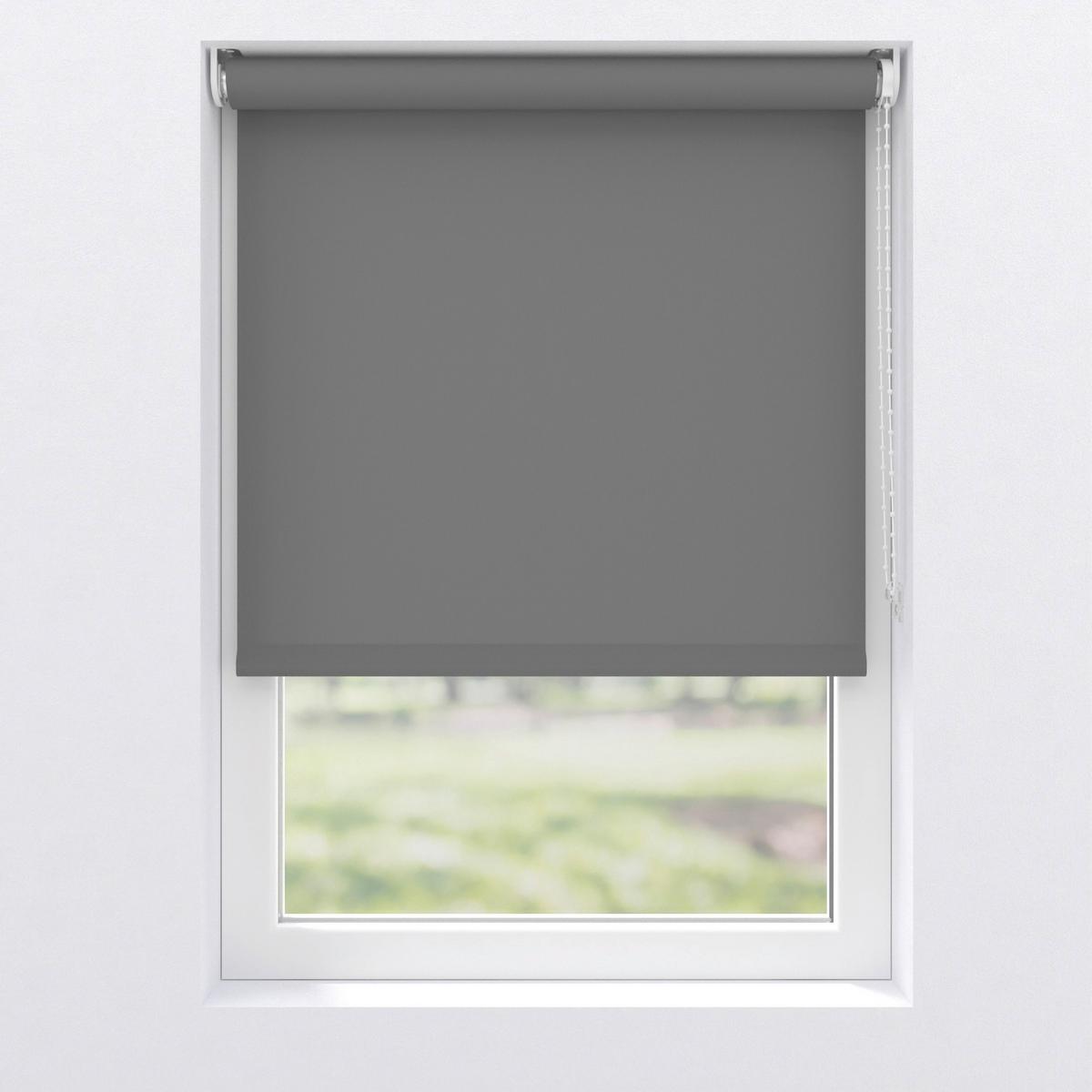 Rollo 70x190 cm mit Kettenzug - Anthrazit, Basics, Kunststoff (70/190cm)