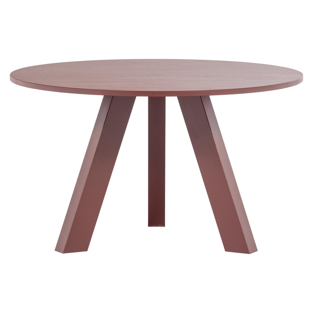 ESSTISCH Rhonda Bordeaux L: 129cm - Bordeaux, MODERN, Holz (129/129/75cm) - Livetastic
