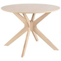Jedálenský stôl masív/dyha DUNCAN 105 - farba duba, Konventionell, drevo (105/75cm) - MID.YOU