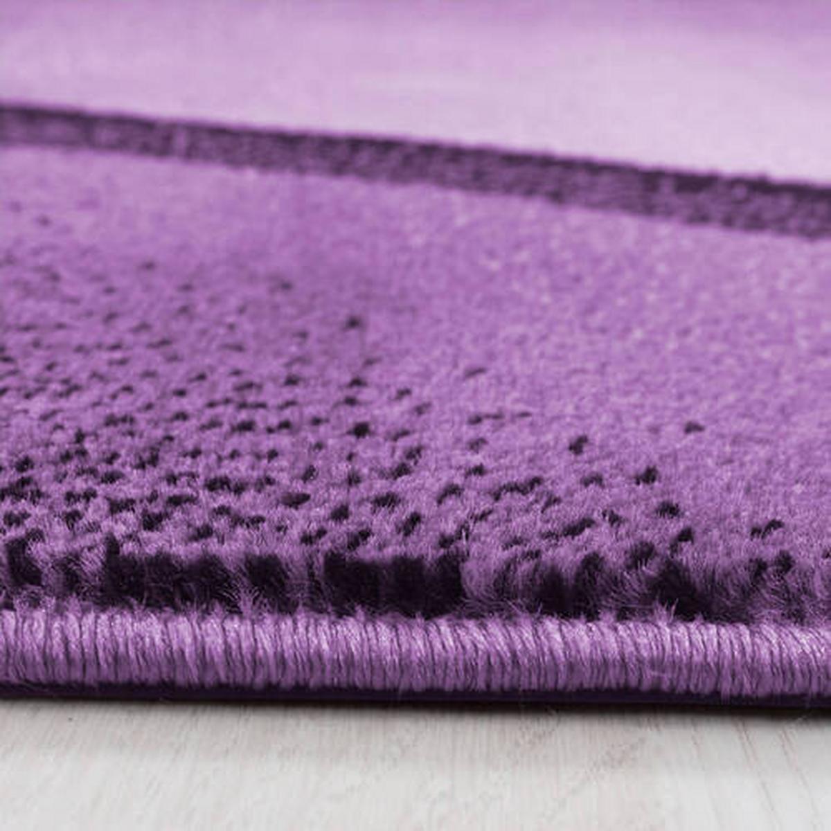 Webteppich Plus - Lila, Basics, Textil (140/200cm) - Novel