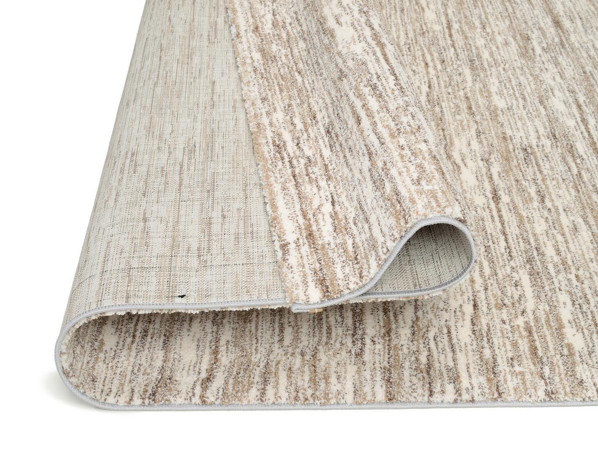 Webteppich Braun Sofi Lori 65x130 cm - Creme/Braun, Design, Textil (65/130cm) - Novel