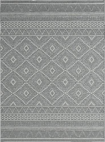 Plocho Tkaný Koberec Ottawa 3, 200/250cm, Sivá - sivá, Basics, textil (200/250cm) - Modern Living