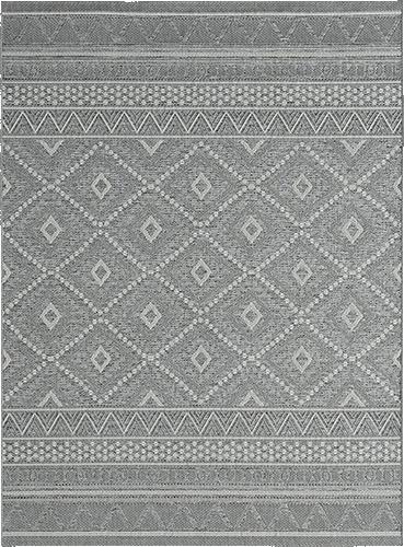 Koberec Tkaný Na Plocho Ottawa 2, 120/170cm, Šedá - šedá, Basics, textil (120/170cm) - Modern Living