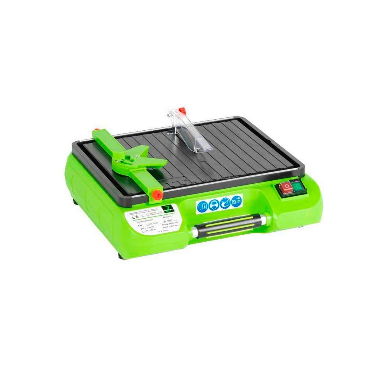 Zipper Elektro- Fließenschneider 500 W Grün - Grün, Basics, Metall - Zipper