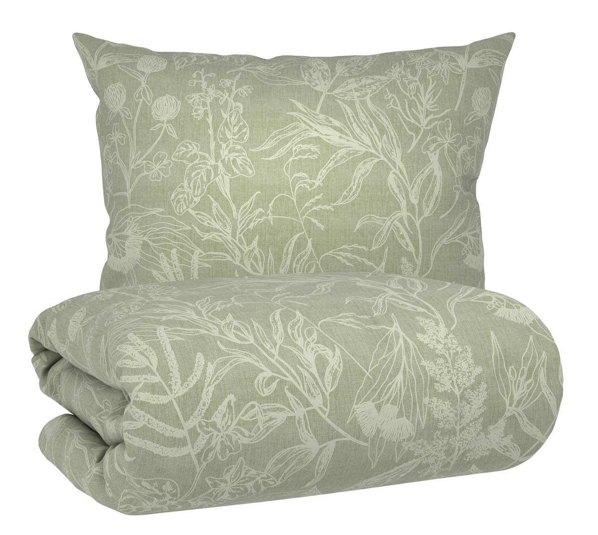 POVLEČENÍ TYLPUR - šalvějově zelená, textil (140/200cm) - Mömax