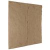 Wandpaneel Bergamo Hellbraun B: 120 Cm - Hellbraun, MODERN, Kunststoff (120/60/3cm)