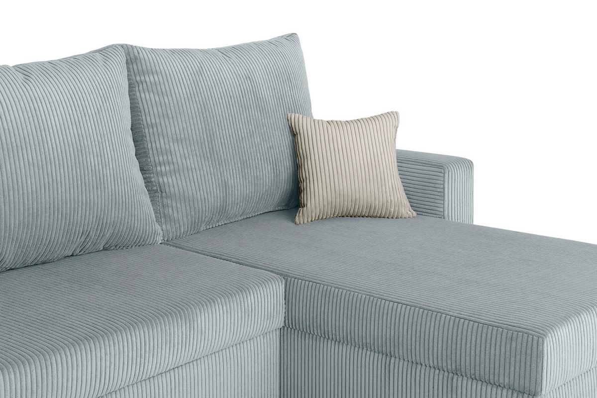 Univerzálna sedačka STAR, mätovozelený / krémový menč. - čierna/krémová, Design, kompozitné drevo/textil (228/147cm) - P & B