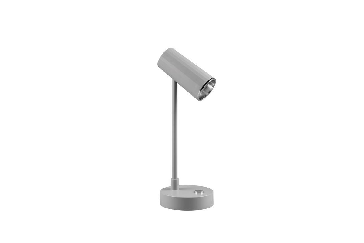 Akku-tischleuchte R52661111 Lenny - Grau, Design, Kunststoff (28/10/11cm)