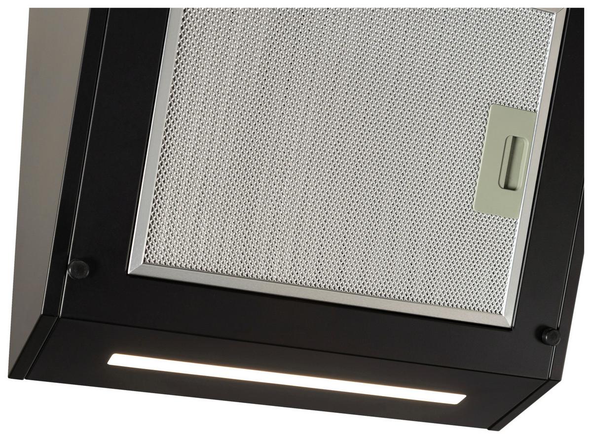 Dunstabzugshaube Kha530tmfsa+ - Schwarz, Basics, Glas/Metall (60/53,6-101,6/29,6cm) - Mican