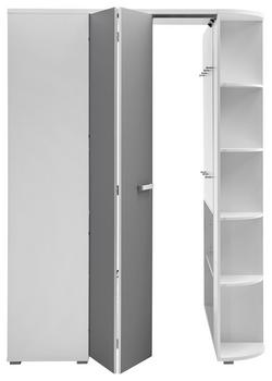 Hier findet alles seinen Platz Eckschrank mit viel Platz
