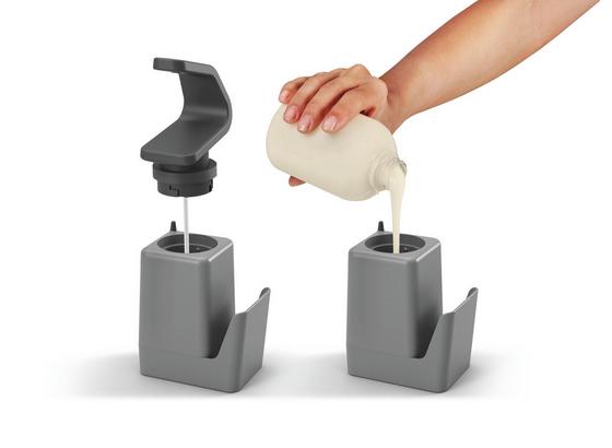 Seifenspender Soap-Tex Seifenspender - Grau, Basics, Kunststoff (11/8/22cm) Seifenspender Soap-Tex Seifenspender - Grau, Basics, Kunststoff (11/8/22cm)