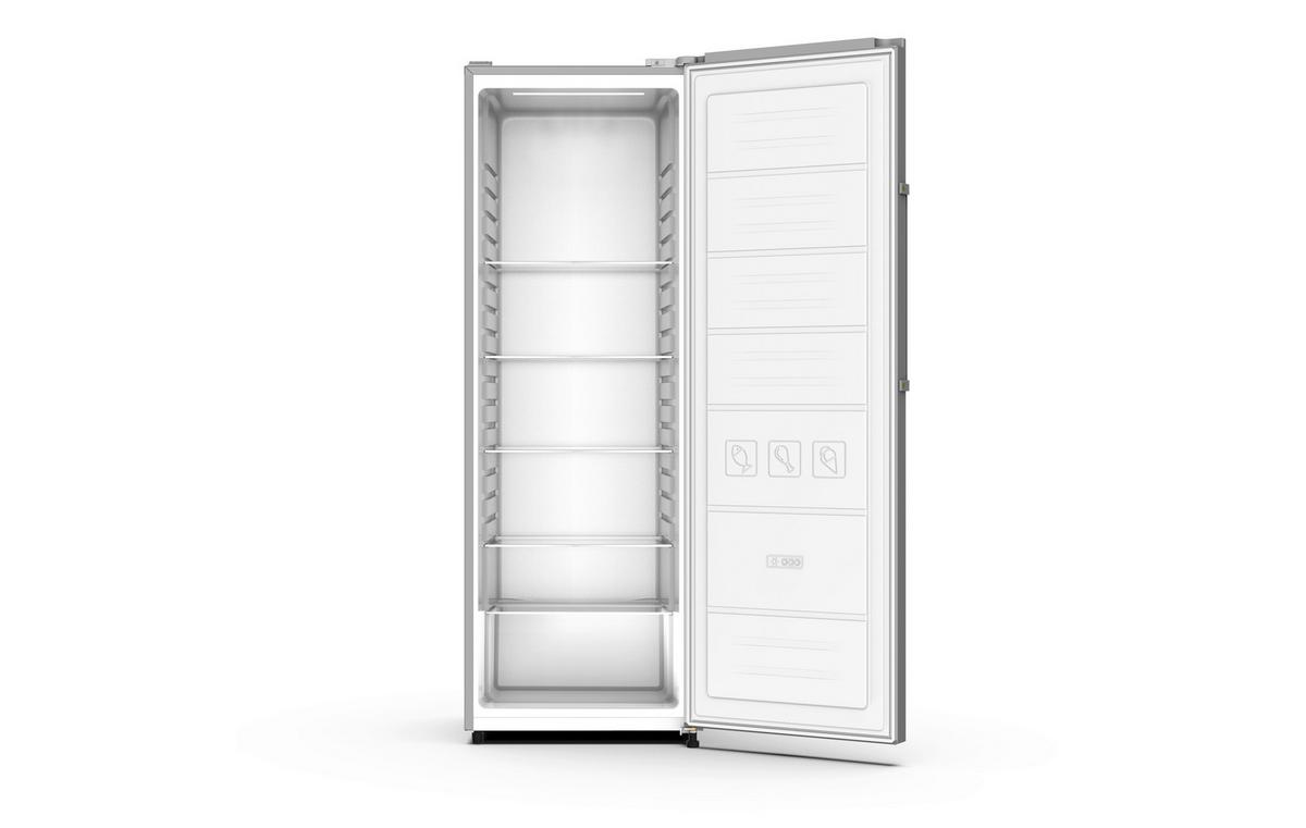 Weinkühlschrank Nabo Fk 3377 - Grau, Basics, Metall (63/174/59,2cm) - Nabo